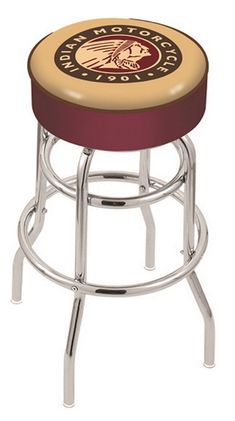 the washington state rams padded bar stool