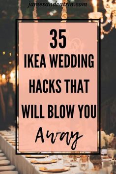 Ikea Hacks Wedding, Ikea Wedding Hacks, Ikea Wedding, Wedding Hacks, Rustic Wedding Decorations, Farmhouse Ideas, Card Box Wedding, Diy Farmhouse, Diy Wedding Decorations