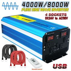 the power invertor is ready to be used by any car or truck driver