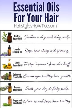 Oils For Your Hair, Hair Chart, Oils For Hair, Oil Remedies, Cedarwood Essential Oil, Essential Oils For Hair, Young Living Oils, Tea Tree Essential Oil, Oil Uses