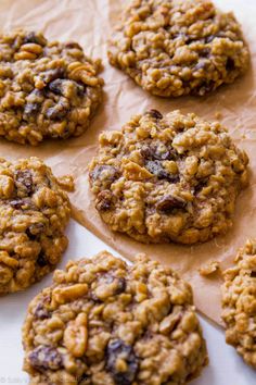 the cookies are ready to be eaten and put on wax paper for baking or desserting