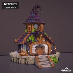 an image of a house made out of bricks