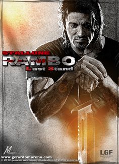 a man holding a knife in his hand with the caption ravibo first stand