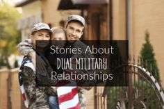 Stories about dual military relationships. Couples in the military tell their experiences. They share their stories about parenting, relationships, and time management with two service members in one household. Navy Couple, Military Relationships, Army Wives, Army Family