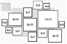 the four square numbers are shown in black and white, as well as each other