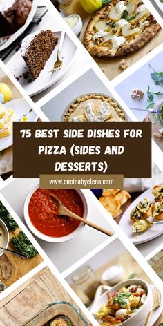 the top 15 best side dishes for pizza sides and desserts