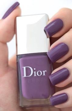 Dior Nail Polish, Purple Board, Dior Nails, Fashion Nail Art, Skincare Ideas, Hand Nails, Festive Nails, Purple Nail Designs, Beauty Corner