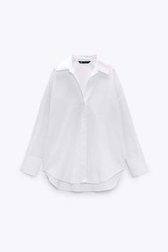 Zara Shirt Women, Zara White Shirt, White Oxford Shirt, Silk Bralette, Oxford Shirts, Zara Outfit, Zara Shirt, Zara Blouse, Basic Shirts