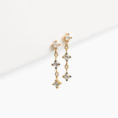 Daily Wear Diamond Earrings, Starter Earrings, Things I Wanna Buy, My Wallet, Crystal Drop Earrings, Hypoallergenic Earrings, Stone Crystal, Crystal Drop, Single Earring