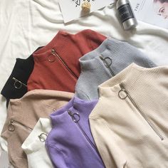 Cheap Pullovers, Buy Directly from China Suppliers:Mujeres de la cremallera suéter 2018 nuevo Otoño e Invierno de las mujeres suéter cuello de punto de corte Slim de jerseys suéter marea Disfruta de las siguientes ventajas: ✓ Envío gratuito a todo el mundo ✓ Oferta disponible durante un tiempo limitado ✓ Devolución sencilla Bell Bottoms Outfit, Classy Sweater, Stylish Outfits Casual, Knitwear Inspiration, Fashion Sketches Dresses, Women Sweaters Winter, Women Sweater, Outfit Combinations