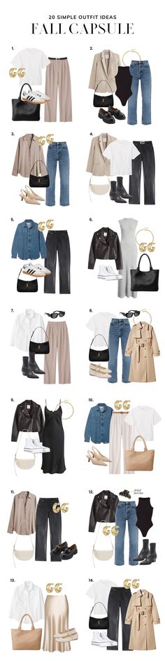 Minimalist Wardrobe Capsule, Capsule Wardrobe Casual, Casual Work Outfits Women, Fashion Capsule Wardrobe, Winter Fashion Outfits Casual, Business Casual Outfits For Work, Everyday Fashion Outfits, Capsule Outfits, Elegante Casual