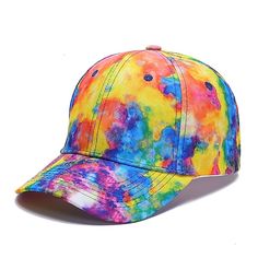 Season:All Seasons; Gender:Men's; Style:Fashion; Hats Category:Baseball Cap,Sun Hat,Trucker Hat; Occasion:Daily Wear,Festival; Material:Cotton; Function:Casual / Daily; Pattern:Tie Dye; Design:Adjustable; Front page:FF; Listing Date:09/10/2024 Casual Multicolor Brimmed Hat, Summer Hip Hop Hat With Curved Brim, Fun Summer Baseball Cap With Curved Brim, Blue Fun Snapback Hat For Summer, Fun Blue Snapback Hat For Summer, Colorful Sun Hat With Curved Brim For Summer, Adjustable Colorful Sun Hat With Curved Brim, Colorful Adjustable Sun Hat With Curved Brim, Adjustable Multicolor Bucket Hat