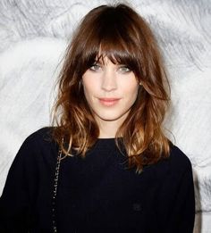 Old School Alexa Chung Hair, Modern Shag Haircut, Hair Styles 2017, Shag Haircut, New Haircuts, Alexa Chung, Long Bob, Grunge Hair, Swag Outfits