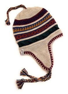 The Chullo hat is our version of the most typical hat in the Andes region of Peru. The hat of choice in the cold, high altitudes of the mountains because of its amazing protection from the wind and superior design protecting your neck and ears from the elements. Our Chullos are reversible, offering two different color choices. BOTH sides offer different colorful combinations. Almost like having two different hats! These beautiful colors were created with all-natural dyes. They won't fade as chem Colorful Combinations, Different Hats, Natural Dyes, The Outdoors, Snowboarding, The Wind, Color Choices, Crochet Bikini, Peru