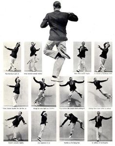 an advertisement for men's clothing from the 1950's, showing different styles of pants and jackets