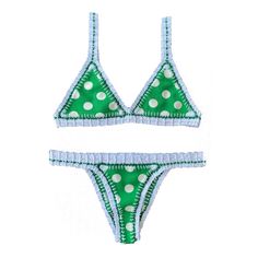 All our bikinis are made entirely by hand, We take care of every detail so that it fits perfectly to your body and looks beautiful. Preppy Swimwear, Preppy Swimsuit, Swimsuit Inspo, Handmade Bikinis, Cruise Outfits, Spring Fits, Gold Polka Dots, Green Polka Dot, Summer Swim Suits