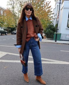 Looks Jeans, Looks Street Style, Autumn Outfit, 가을 패션, Mode Inspiration, Work Fashion, Fall Winter Outfits, Outfits Casuales, Autumn Winter Fashion