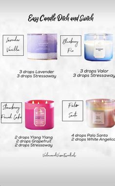 the different types of candles that are available for purchase on ebay candle and switch