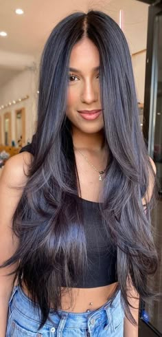 Top 22 Straight Haircut Ideas 2024: Styles for Men & Women, All Lengths Very Long Hairstyles, Layered Haircuts Straight Hair, Haircuts For Long Hair Straight, Long Hairstyles With Layers, Hairstyles With Layers, Straight Hair Cuts