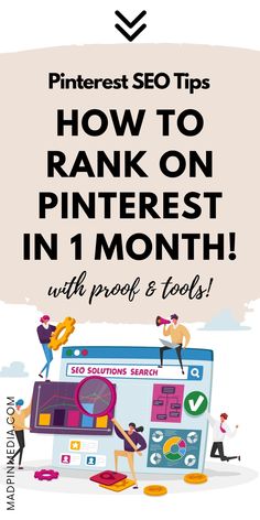 the words pinterest seo tips how to rank on pinterest in 1 month with