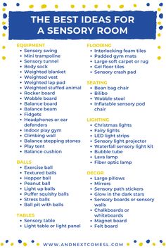 Middle School Sensory Ideas, Sensory Center Ideas, Sensory Rooms For Adults, Diy Sensory Room Ideas At Home, Sensory Room Adults, Sensory Break Ideas, Calming Sensory Room For Adults, Sensory Room Must Haves, Small Sensory Room Ideas