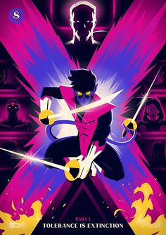 X-men, Designer Poster, Disney Netflix, Marvel Animation, Poster Artist, Univers Dc, Hero Poster, Marvel Artwork