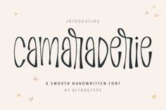 the handwritten font that has been used to create this type of lettering, and it is