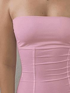 ⚡Buy 2024 Y2K Sleeveless Patchwork Camisole Top Pink S under $9.00 in Tops&Tees at AnotherChill.com Online. Style: Casual/Street/Y2K/Sweet/Sexy/Basic. Fabric Content: Polyester Blend. Fit Type: Slim fit. Neckline: Strapless. Sleeve Length: Sleeveless. : Elevate your fashion game with this trendy and versatile paneled solid color bandeau top. Perfect for any occasion, whether it's a casual hangout with friends or a night out on the town. Made from a comfortable polyester blend fabric, it offers a Hangout With Friends, Tool Tattoo, Street Y2k, Bandeau Tops, 2000s Outfits, Mini Dress Formal, Bandeau Top, Aesthetic Fashion, Trending Decor