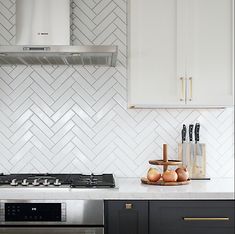 the kitchen counter is clean and ready to be used as an appliance for cooking