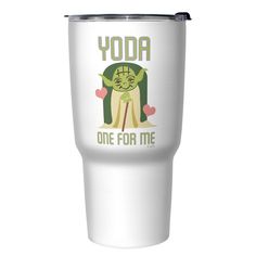 yoda one for me star wars travel mug