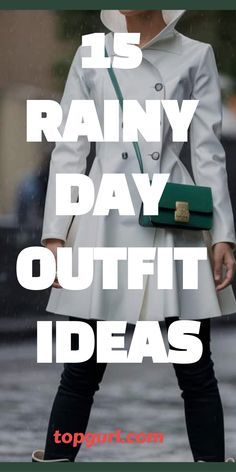 Beige Rainboot Outfit, Rain Attire For Women, How To Style Tall Rain Boots, Dress Outfit Rainy Day, Rain Chic Outfit, Pouring Rain Outfit, Skirt And Rain Boots Outfit, Rainy Weather Fashion, White Raincoat Outfit