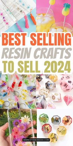 Get inspired with easy resin crafts to make and sell. Create unique designs with flowers, glitter, or beads in items like paperweights, trays, and ornaments. These resin ideas are perfect for craft fairs or online shops and provide a great way to earn extra money. Resin Crafts To Sell, Diy Resin Gifts, Resin Business, Ideas To Sell, Profitable Crafts, Amazing Resin, Epoxy Resin Diy, Resin Crafts Tutorial, Making Resin Jewellery