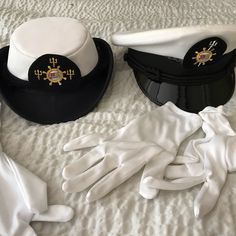 Real Uniform Well Made Men $65 Lady $65 For Both $100 (Glove Not Included) Sailor Hat, Love Boat, Cream White, Womens Sizes, Cream, Hats, Women Shopping, Closet, White