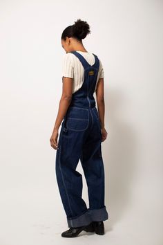 100% Cotton Made in the USA Denim Overalls Outfit, Overalls Outfit, Denim Overalls, Fall Dresses, Vintage Denim, New Friends, Made In The Usa, Jumpsuits For Women, Made In Usa