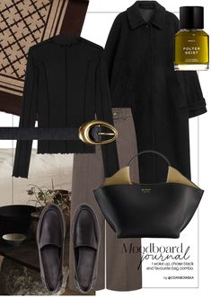 moodboard-journal | The White Print - Blog o modzie, stylu i szafie kapsułowej Moodboard Fashion Collage, Moodboard Journal, Sunday Cravings, Victoria Beckham Bags, Cos Bags, Tory Burch Necklace, Moodboard Fashion, Fav Outfit, Cult Gaia Bag