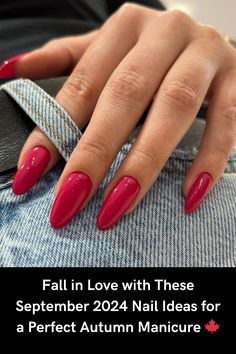 Nails September 2024 Trends, Nails September 2024, September Nails 2024, Early Fall Nail Ideas, Autumn Manicure, September Nails, Fall Manicure, Fall Nail Trends, Glittery Nails