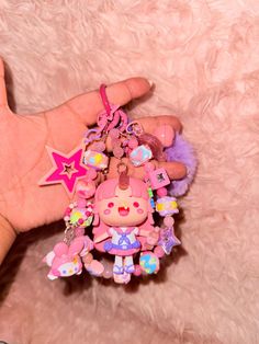 High quality kawaii keychain! ₊‧o𐐪♡𐑂o‧₊ All beads and charms are handpicked and assembled together. All charms and pendants were chosen to compliment the colors of the figure. Put together by hand by me. ⋆ ˚｡⋆୨୧˚ All pieces of the keychain are "detachable" and can be customized to the customer's liking.  Everything is included shown in the pictures, including all charms attached to keychain and the silicone tie at the top to help attach it to bags, backpacks, wall decoration or it can even be used as a "car charm".  Please message me if you have any questions!  ପ(๑*ᴗ*๑)ଓ ♡ Kawaii Keychains, Girl Keychain, Kawaii Keychain, Girls Keychain, Keychain Charms, Cute Keychains, Magic Girl, My Christmas List, Keychain Cute