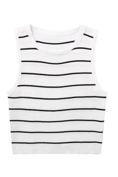 Goodnight Macaroon 'Ofelia' Round-Neck Sleeveless Knitted Top (6 Colors) Sleeveless Knitted Stripe Measurements: S - Chest 66cm, Length 43cm M - Chest 68cm, Length 44cm L - Chest 70cm, Length 45cm Machine cold and gentle cycle or hand wash cold Lay flat to dry / do not tumble dry Iron on a low heat setting If you are unsure or need assistance selecting the proper size or color, please contact our Customer Services team and they'll be more than happy to help. White Ribbed Knit Tank Top, Striped Ribbed Sleeveless Top, Striped Sleeveless Stretch Top, Sleeveless Striped Stretch Tops, Casual White Ribbed Vest, Stretch Sleeveless Striped Top, Casual Striped Tank Vest, Ribbed Crew Neck Sweater Vest For Summer, Ribbed Tank Sweater Vest For Summer