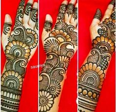 henna tattoo designs for hands