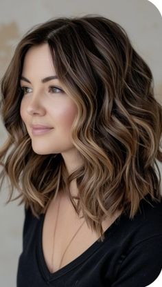 Balayage For Fair Skin Brunettes, Dark Hair With Pale Skin, Twilighting Hair Color Brunette, Brown Hair Extensions Before And After, Gina Rodriguez Hair, Subtle Face Framing Highlights Brunettes, Haircuts For Brown Hair, 2025 Hairstyles, Medium Wavy Hair