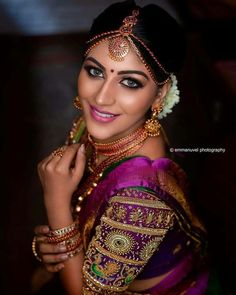 Bridal sarees south indian Sarees South Indian, Yashika Anand, Bride Photos Poses, Wedding Stills, Bridal Sarees South Indian, Indian Wedding Photography Couples, Indian Bridal Photos, Bridal Photography Poses