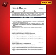 Resume Template Download, Resolving Conflict, Microsoft Word Document, Best Resume Template, Download Resume