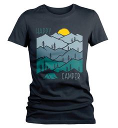 Winter Camping Outfits, Sublimacion Ideas, Camping Tee, Cold Weather Camping, Cotton Gift Bag, Camping Outfits, Cotton Gifts, Hoodie Size Chart, Happy Camper