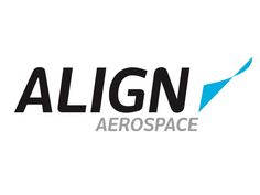 the logo for align, an aero space company that is headquartered in australia and new zealand