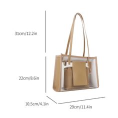 Place Of Origin : HE BEI  Province Types of bags : Shoulder Handbags Place Of Origin : HE BEI Province Occasion : Versatile Exterior : NONE Hardness : SOFT Closure Type : zipper Pattern Type : Solid Gender : WOMEN Style : fashion Decoration : NONE Number of Handles/Straps : two Lining Material : None Handbags Type : Shoulder Bags Main Material : PU Shape : Casual Tote Brand Name : MOONBIFFY Department : Women Main material : PVC/PU Usage : one shoulder Handbag : Women Handbag clear bag : bag for women Designer Bag : Composite Bag Women Fashion Handbag 2pcs/set Transparent PVC Large Capacity Beach Tote Bag Composite Bag Casual Jelly Hand-bagFeature:1.Stylish Design: This fashionable shoulder tote bag features a simple and elegant design with transparent PVC material, making it perfect for w Casual Shoulder Bag With Clear Strap, Casual Everyday Shoulder Bag With Clear Strap, Trendy Clear Satchel For Travel, Trendy Clear Travel Satchel, Backpack With Clear Strap For Everyday Use, Everyday Backpack With Clear Strap, Everyday Use Backpack With Clear Strap, Everyday Shoulder Bag With Clear Strap Satchel, Casual Shoulder Bag With Clear Strap For Everyday