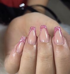 Simple Acrylic Nails, Glow Nails, Classy Acrylic Nails, Acrylic Nails Coffin Short, Pink Acrylic Nails, Prom Nails, Fire Nails, Funky Nails, Dream Nails