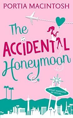 the book cover for the accident honeymoon by portia macintoshh is shown