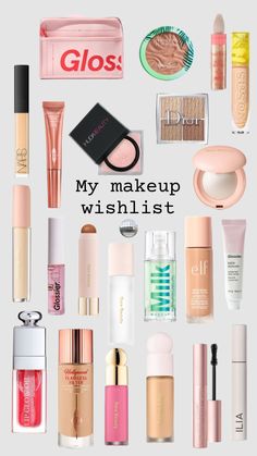 Clean Girl Skincare, 2023 Makeup Trends, Preppy Rainbow, Skincare Tutorial, Makeup Collage, Preppy Products, Girl Skincare, 2023 Makeup