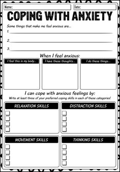 Coping Skills Worksheet, Therapy Sheets, Worksheets For Mental Health, Group Worksheets, Self Gratitude, Being A Therapist, Gratitude Journal Ideas, Worksheets For Adults