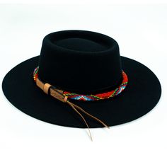 Price includes a Brigitte Sambboho hat & a Red Vogue hatband. Save 10% with this bundle. Select hat size. Hatband is one size fits all. Hatband is removable. The fanciest hat you will ever wear. Sambboho's Brigitte black hat is a dipped crown boater design with a custom trimmed genuine velvet black band. A structured and stiff short-brimmed boater style. Use to make an impression! Dipped crown oval boater hat in Black Trimmed with genuine Velvet Black Band Hat material: 100% soft Brazilian w Bohemian Flat Brim Costume Hats And Headpieces For Beach, Traditional Adjustable Brimmed Fedora, Southwestern Style Festival Hat With Short Brim, Traditional Adjustable Fedora, Southwestern Style Short Brim Hat For Festivals, Bohemian Adjustable Costume Hats And Headpieces For Beach, Bohemian Adjustable Costume Hats For Beach, Bohemian Winter Costume Hats And Headpieces, Bohemian Multicolor Costume Hats And Headpieces For Beach